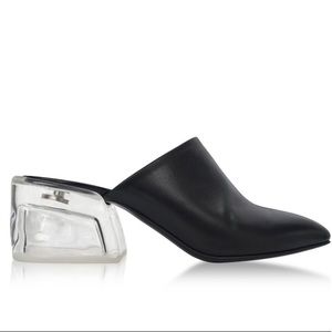 3.1 Phillip Lim plexi heel slides